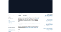 Desktop Screenshot of behindthesofa.org.uk